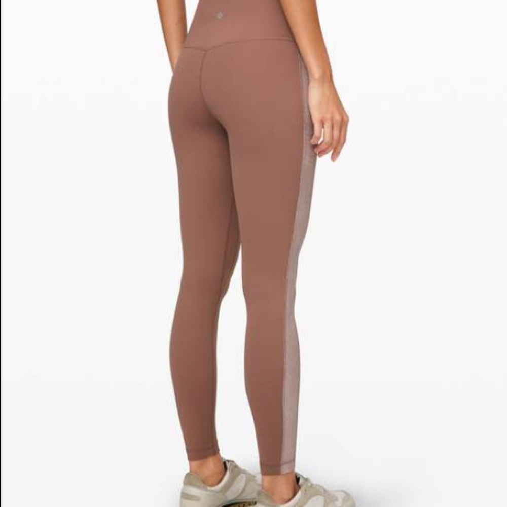 Lululemon Velvet Stripe 28” Align Super High Rise